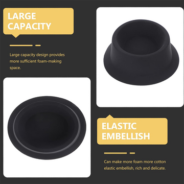 Silicone Shaving Bowl Q-111 – Durable Beard Shave Bowl & Shaving Cream Dish for Grooming, Hair Treatment, and Barbershop Use